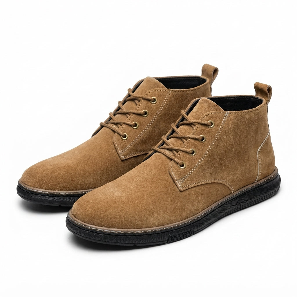 Men's Rugged Suede Chukka Boots