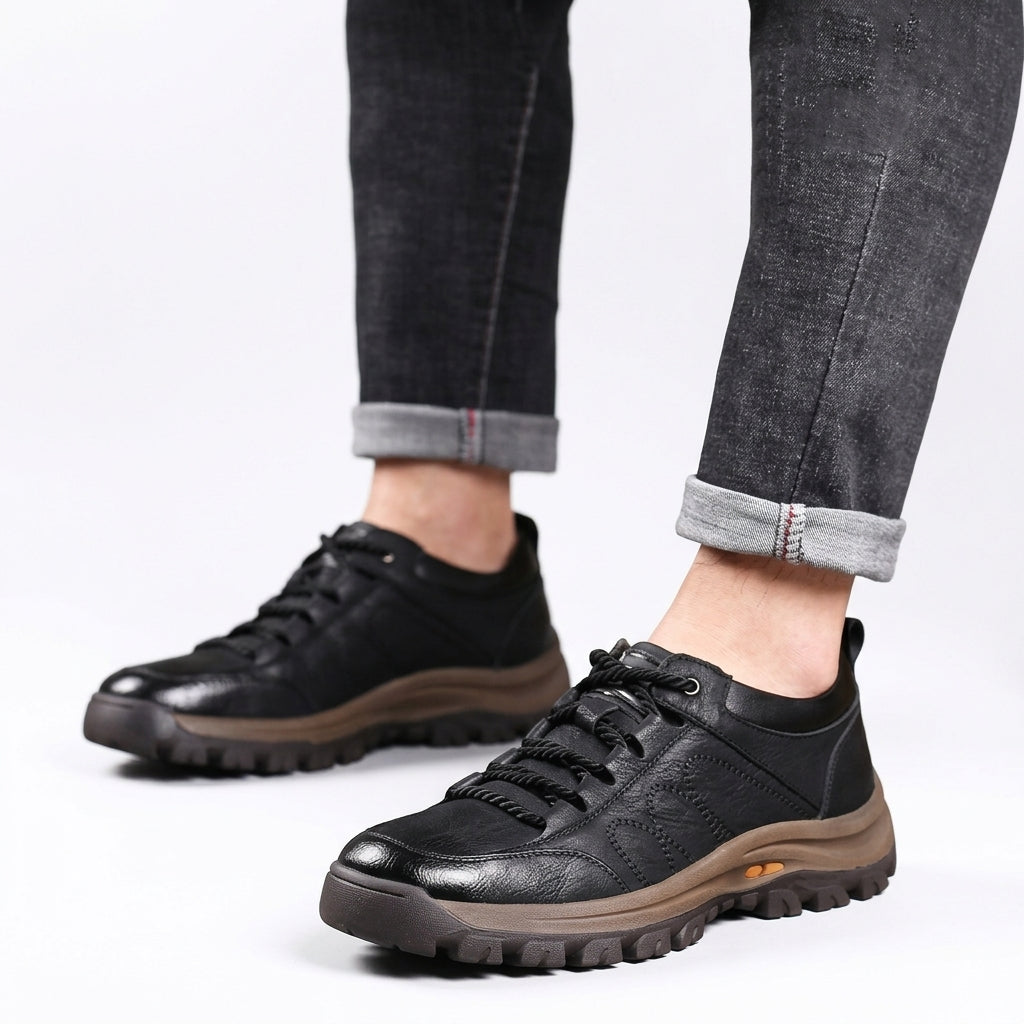 Men's Rugged Lace-Up Outdoor Trainers