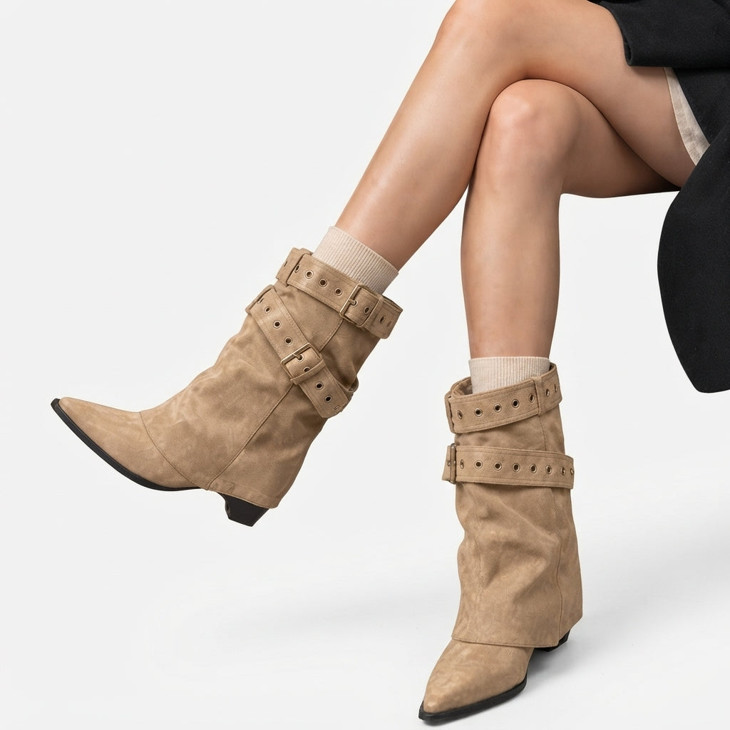 Women's Chic Slouch Cowboy Boots