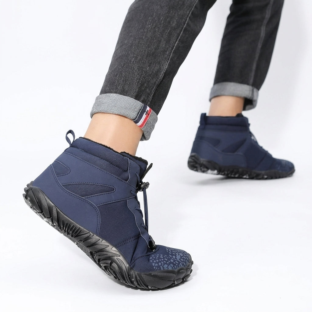 Men's Easygoing Lace-Up Snow Boots
