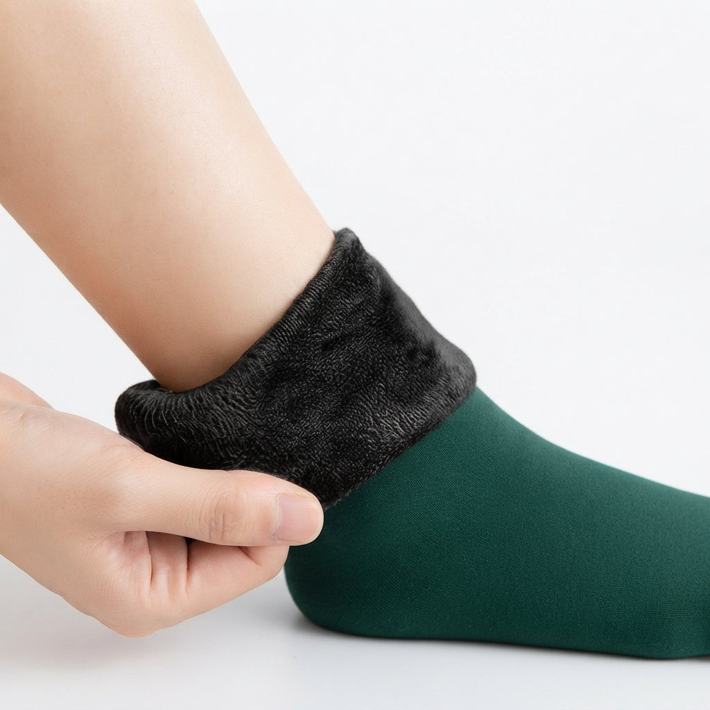 Women's Cosy Fleece-Lined Winter Socks
