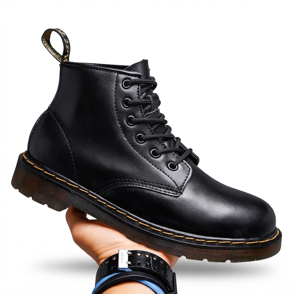 Men's Leather Combat Boots