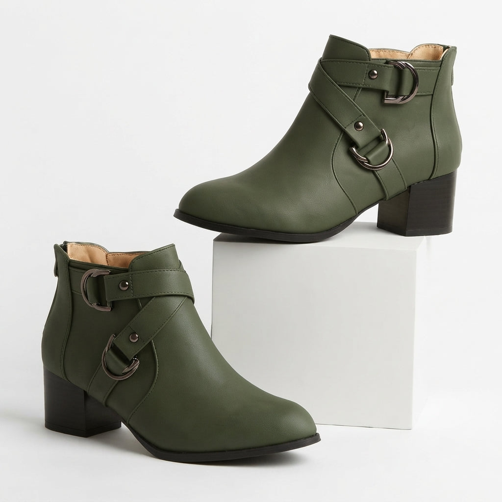 Women's Chic Heeled Ankle Boots