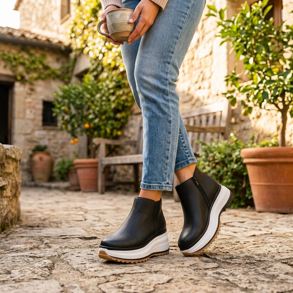 Women's Charming Platform Ankle Boots