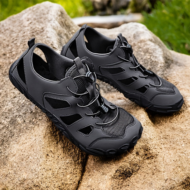 Men's Lightweight Water Shoes – Cushioned Grip Sole Comfort Sandals