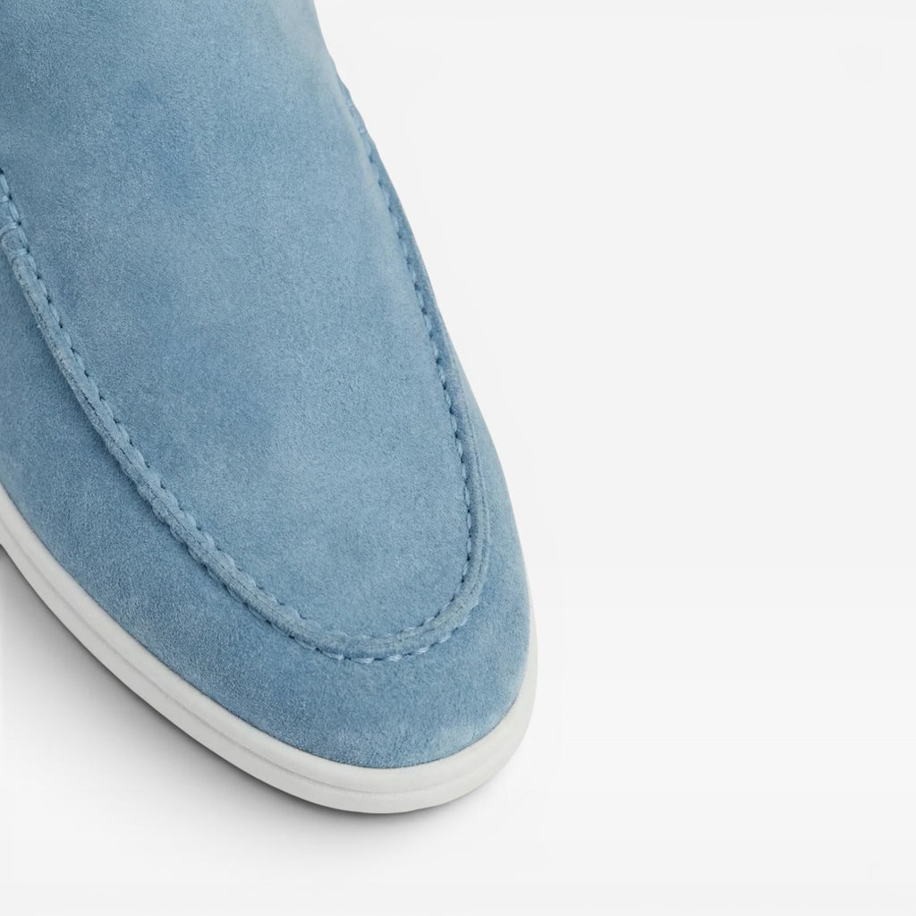 Men's Suede Mules – Backless Slip On Loafers Smart Casual Slides