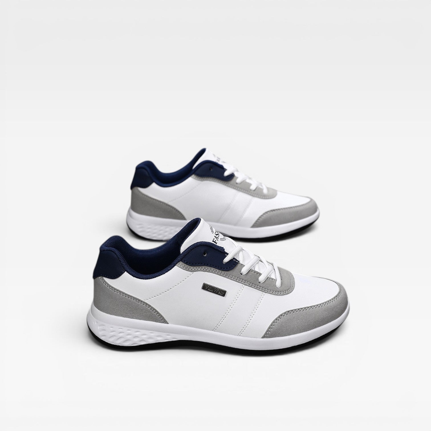 Men's Lightweight Trainers – Comfortable Lace Up Walking Sneakers