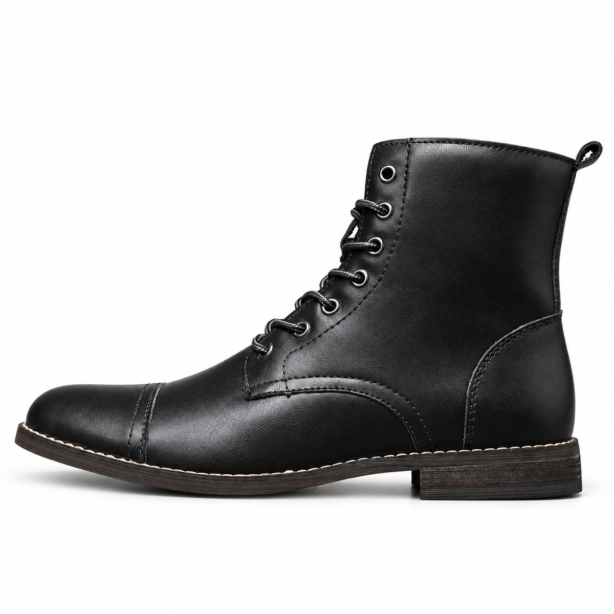 Men's Vintage Leather Ankle Boots