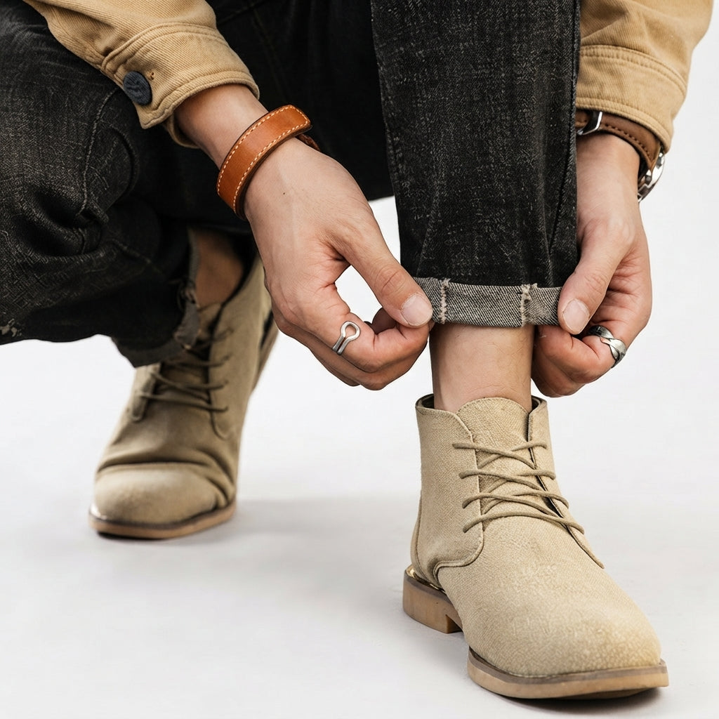 Men's Easygoing Suede Chukka Boots