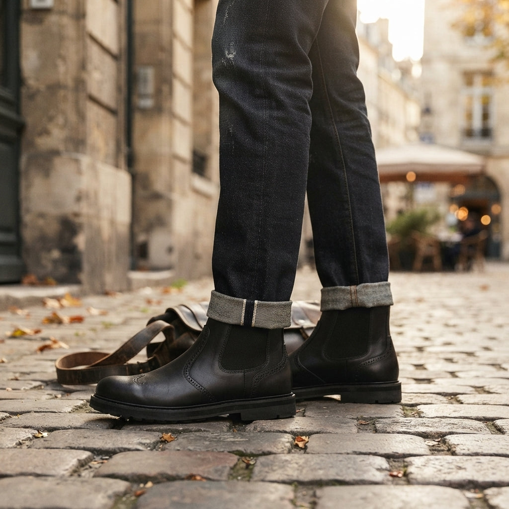 Men's Classic Suede Chelsea Boots