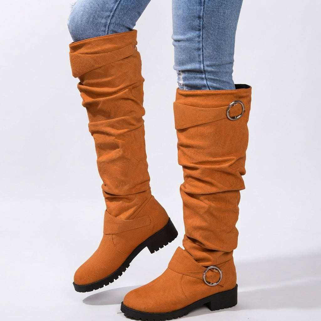 Women's Relaxed Over The Knee High Boots