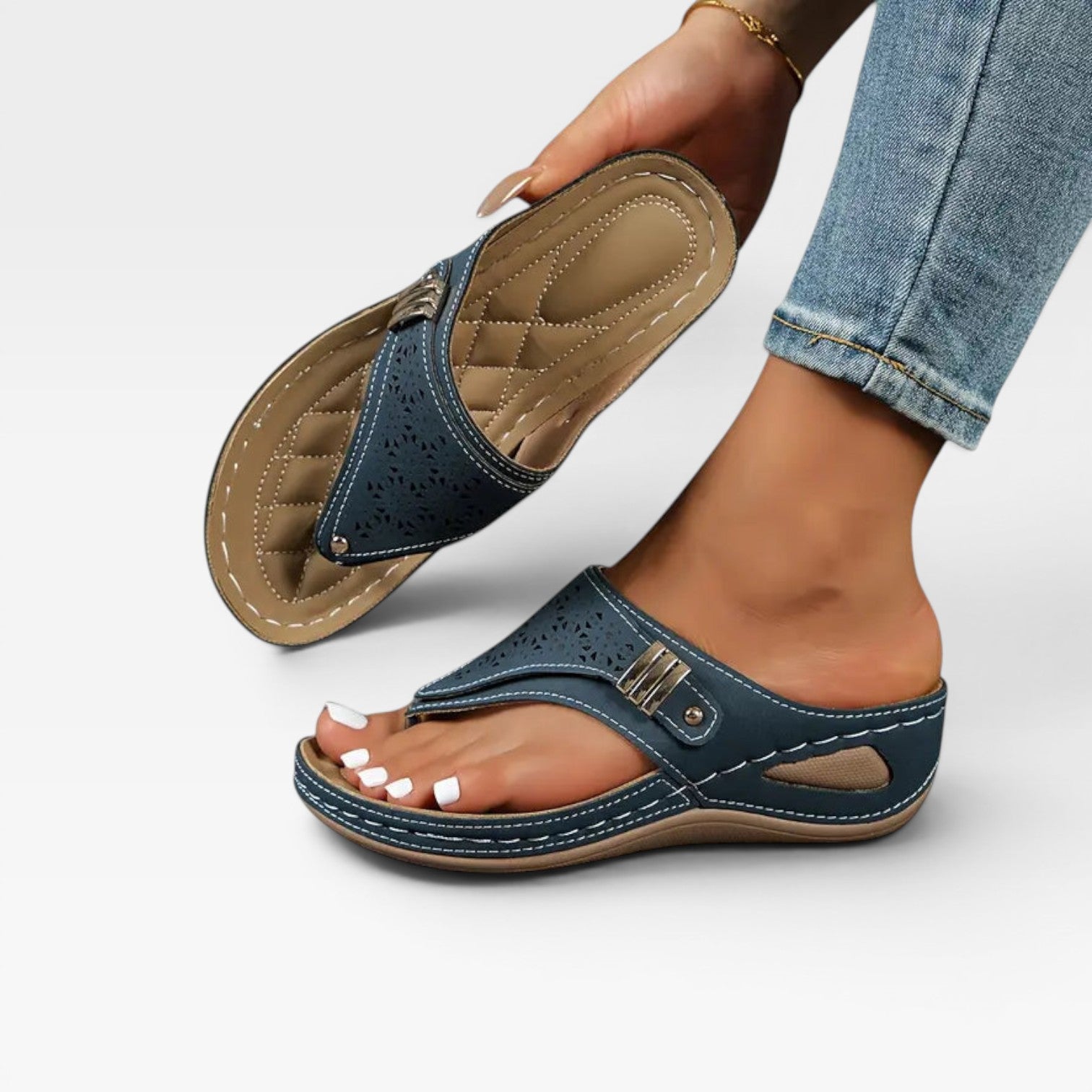 Women’s Thong Sandals – Casual Comfortable Summer Slides
