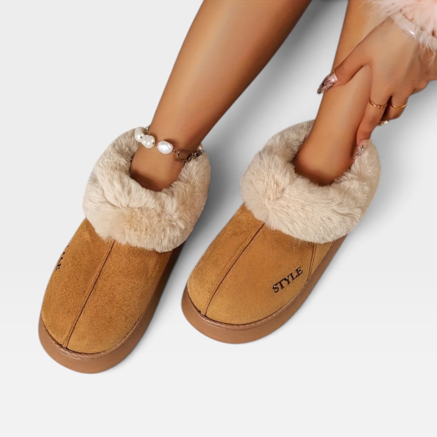 Women's Warm Suede Fur Lined Boots