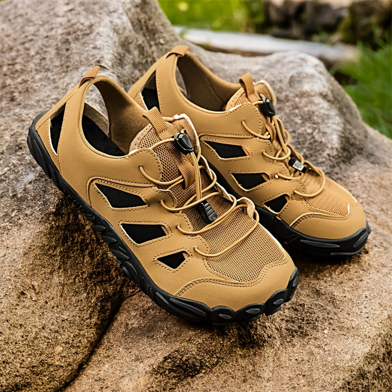 Men's Lightweight Water Shoes – Cushioned Grip Sole Comfort Sandals