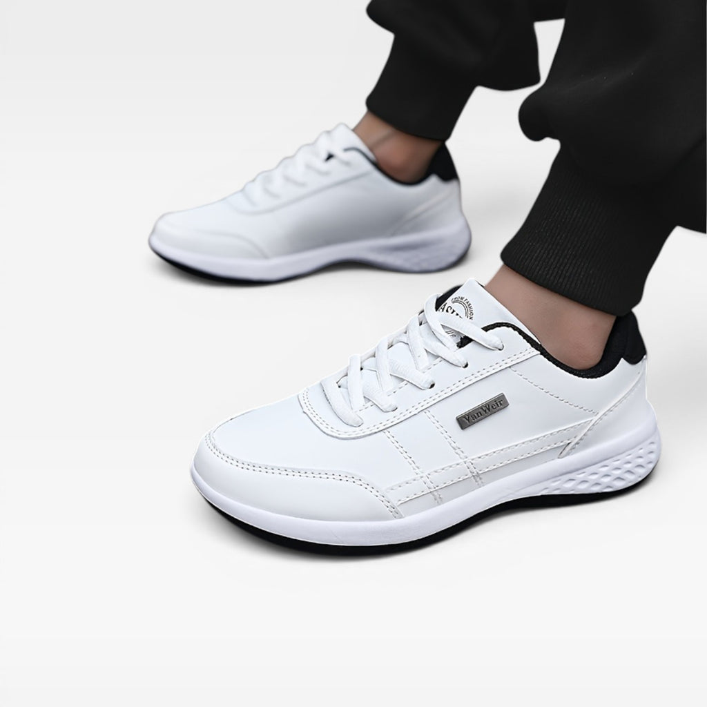 Men's Lightweight Trainers – Comfortable Lace Up Walking Sneakers