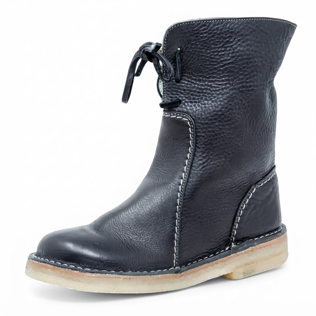 Women's Slouch Orthopedic Leather Boots