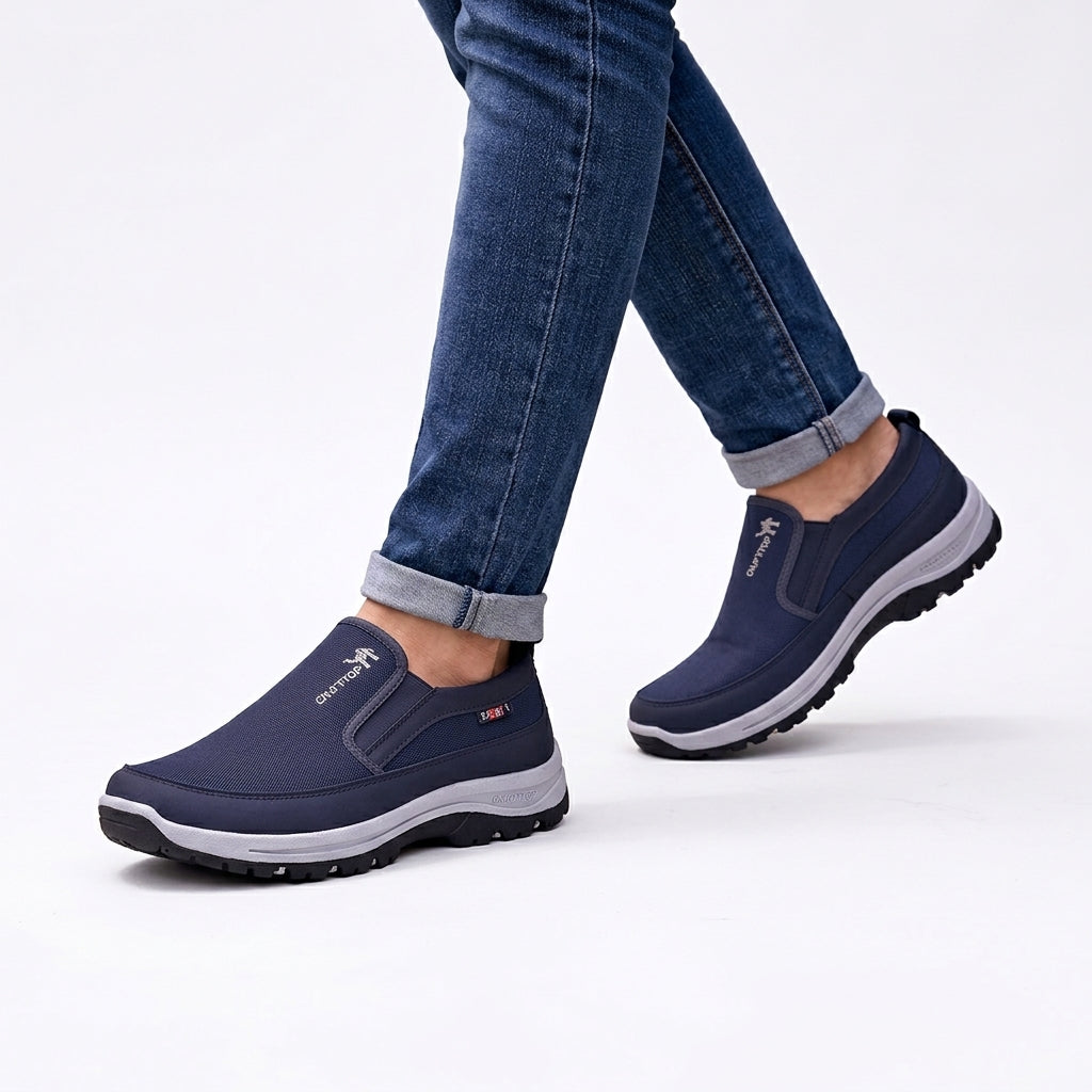 Men's Easygoing Cushioned Slip-On Trainers