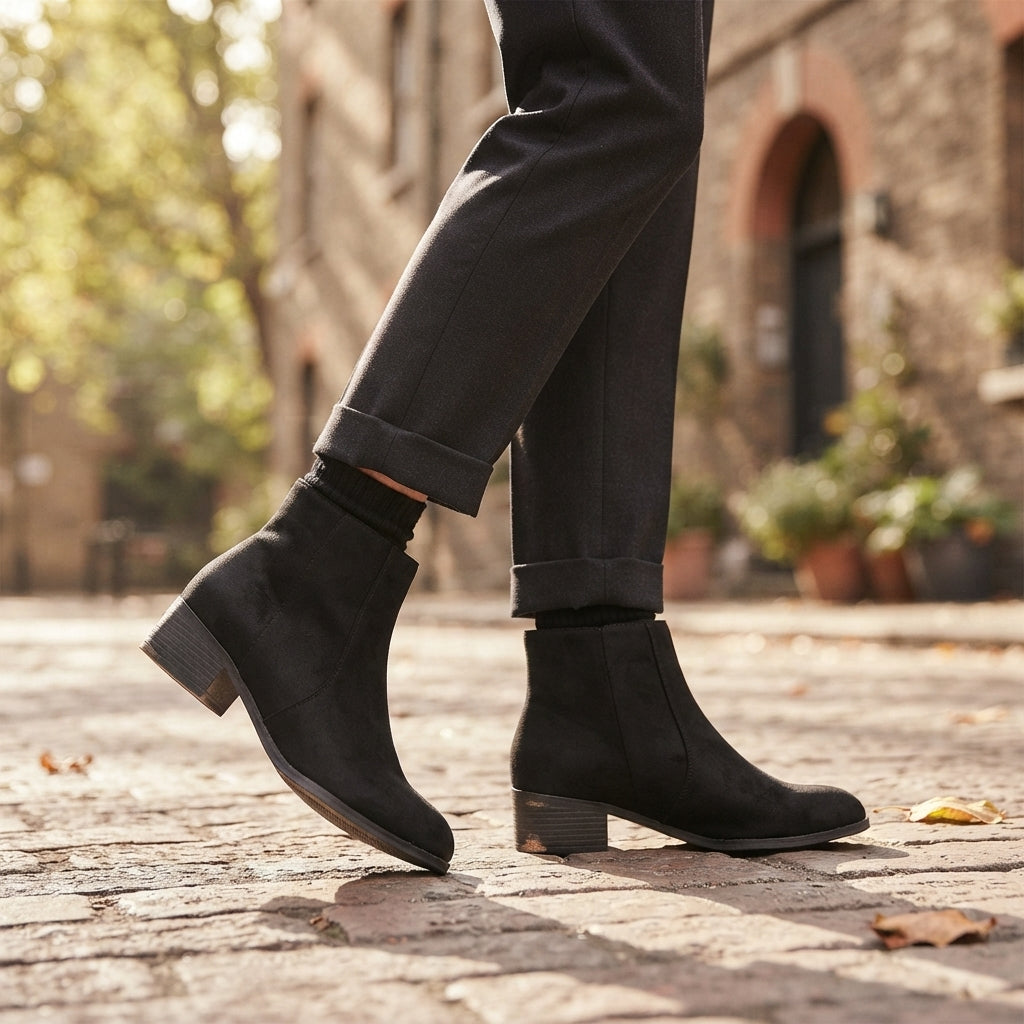 Women's Elegant Heeled Ankle Boots