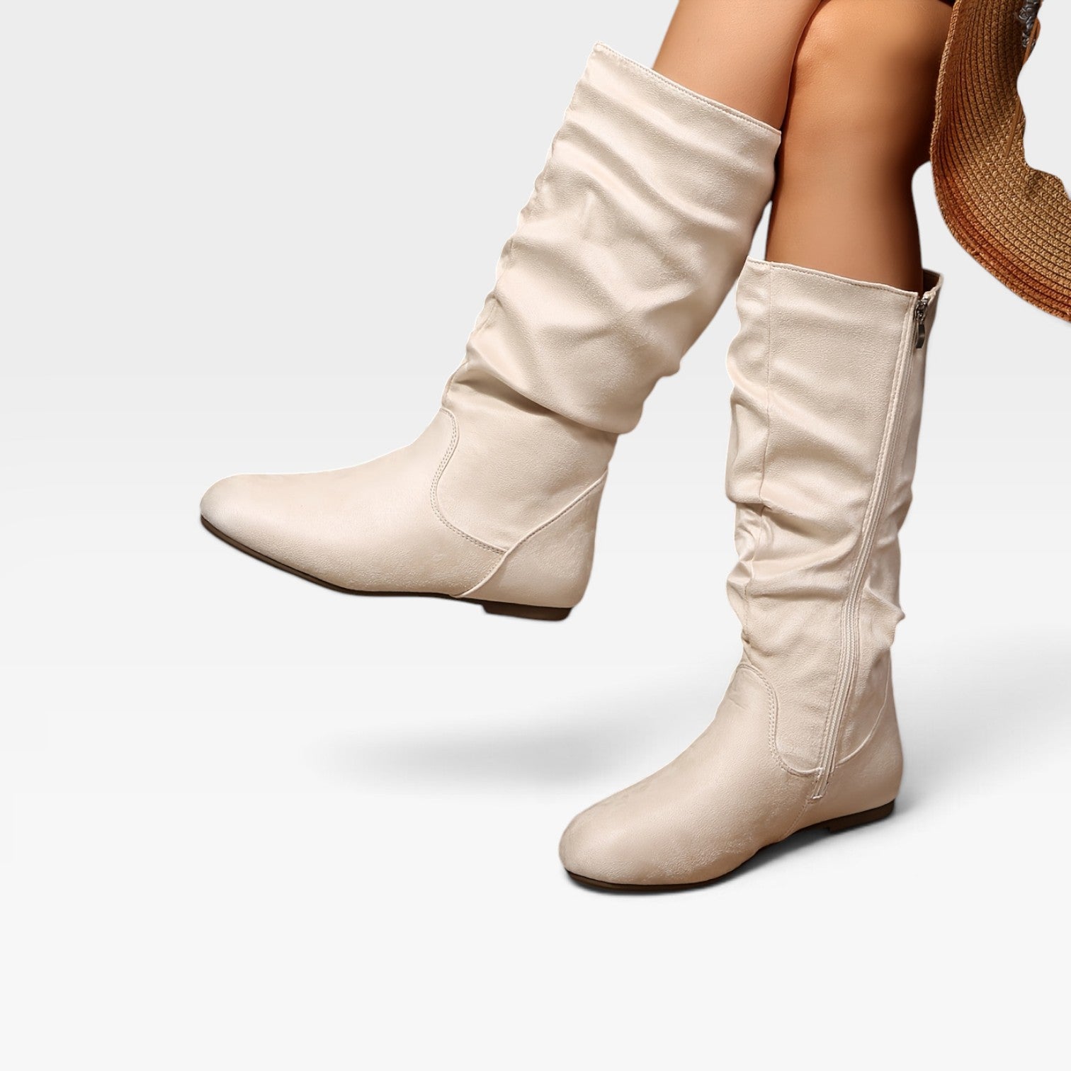 Women's Slouchy Comfort Calf Boots