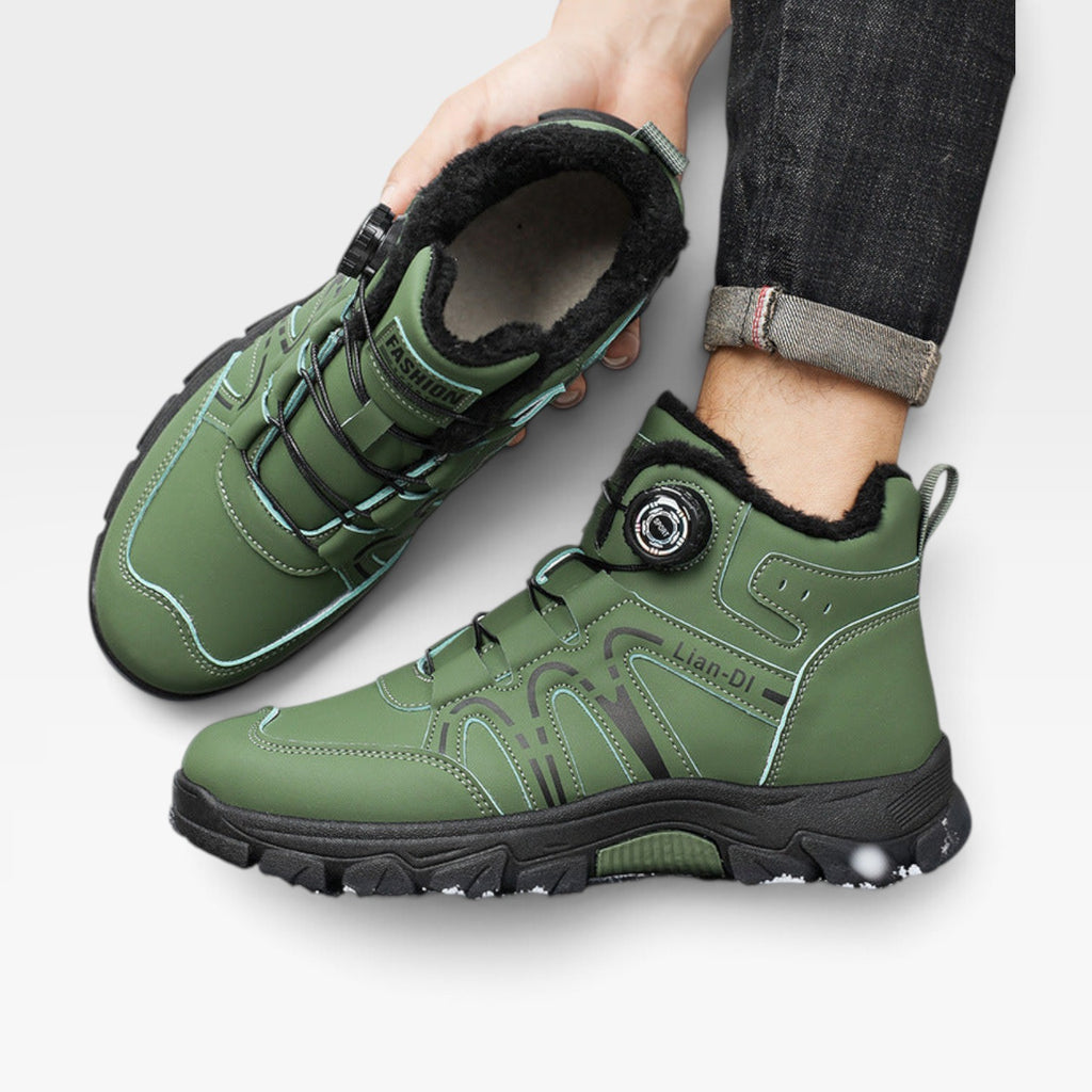 Men's Leather Insulated Winter Boots