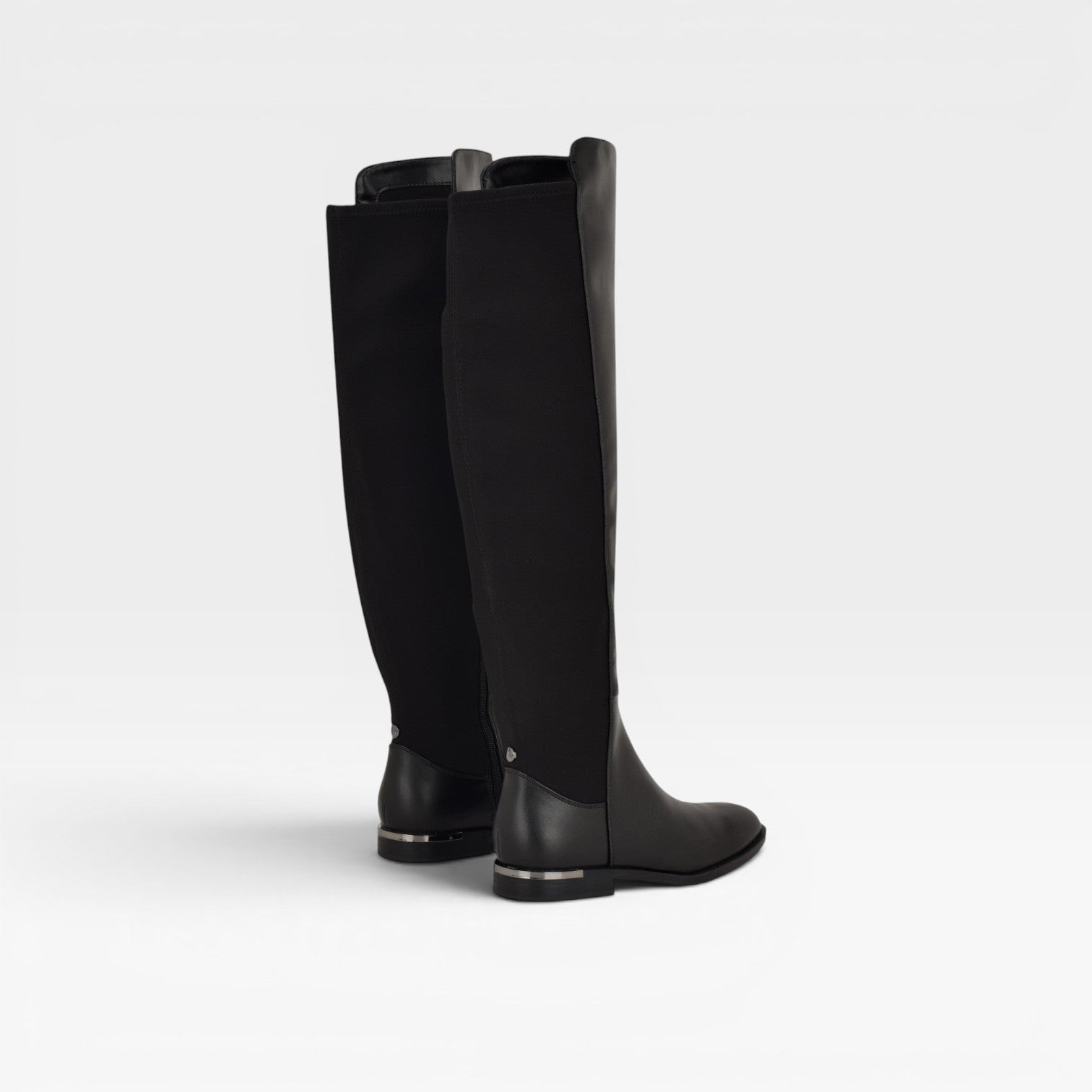 Bottes stretch au-dessus du genou pour femmes – Style plat élégant pour le quotidien et les occasions spéciales  