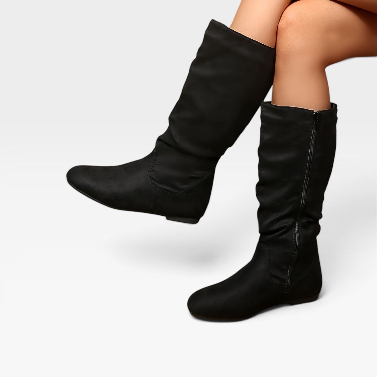Women's Slouchy Comfort Calf Boots