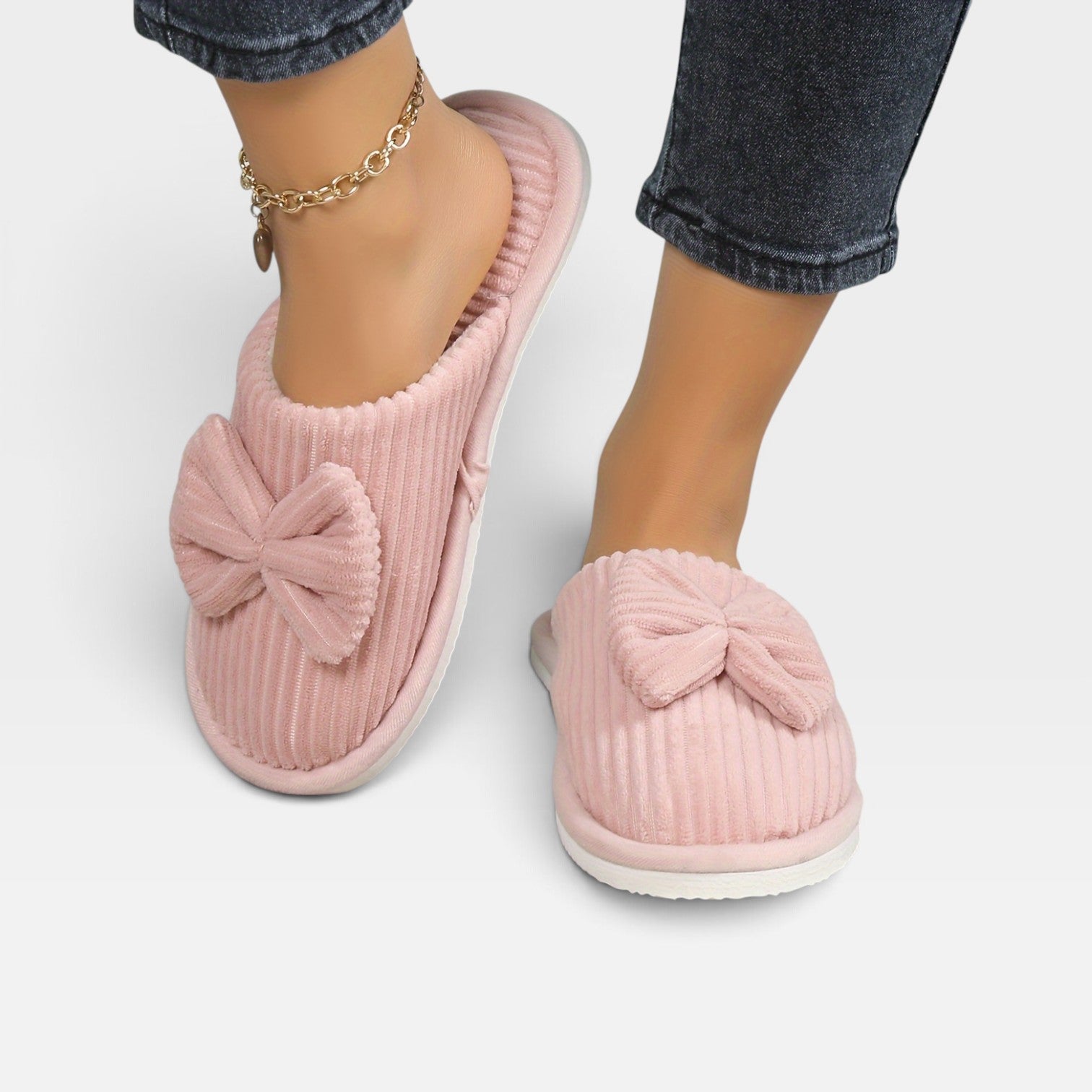 Women's Fleece Lined Slippers – Cozy Cushioned Slip On House Shoes