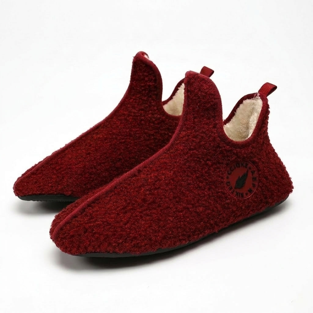 Men's Cosy Cotton-Lined Slippers