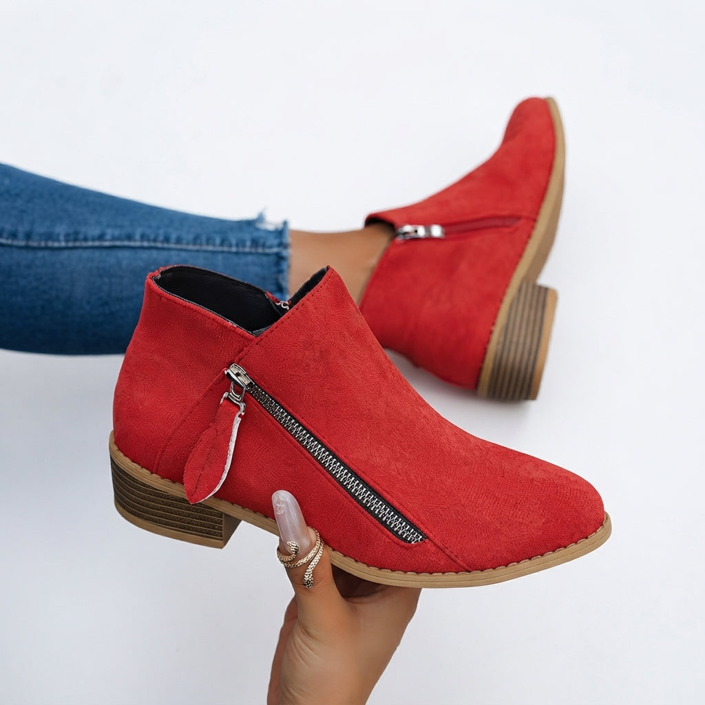 Women's Elegant Heeled Ankle Boots