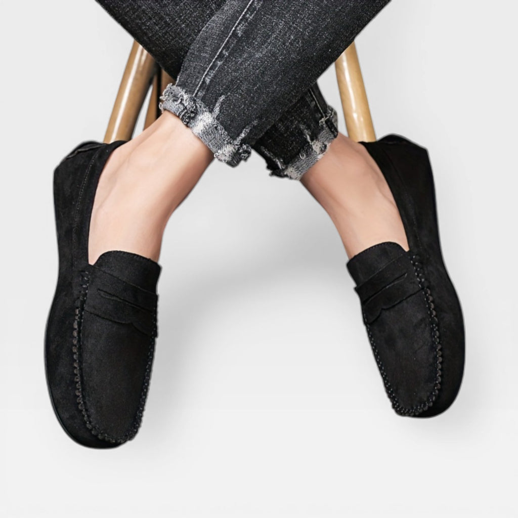 Men’s Casual Round Toe Loafers for Walking
