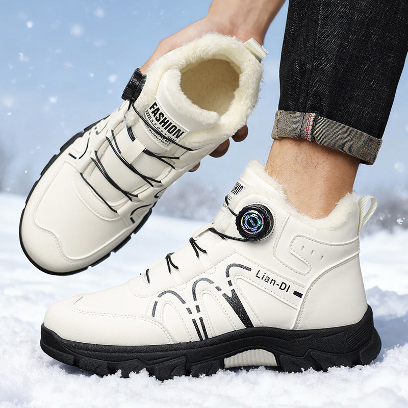 Men's Leather Insulated Winter Boots