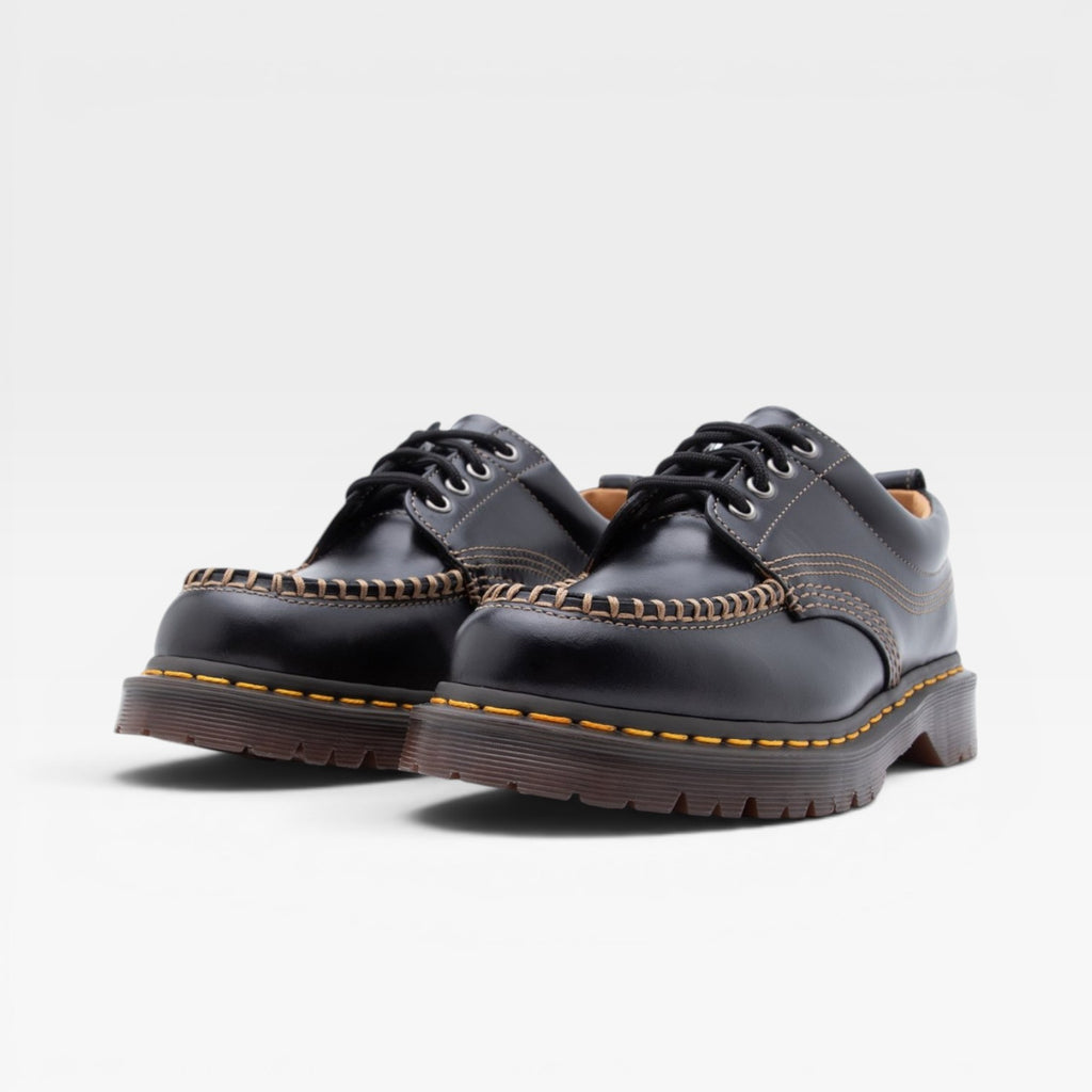 Unisex Genuine Cowhide Lace Up Shoes – Classic Leather Derby Shoes