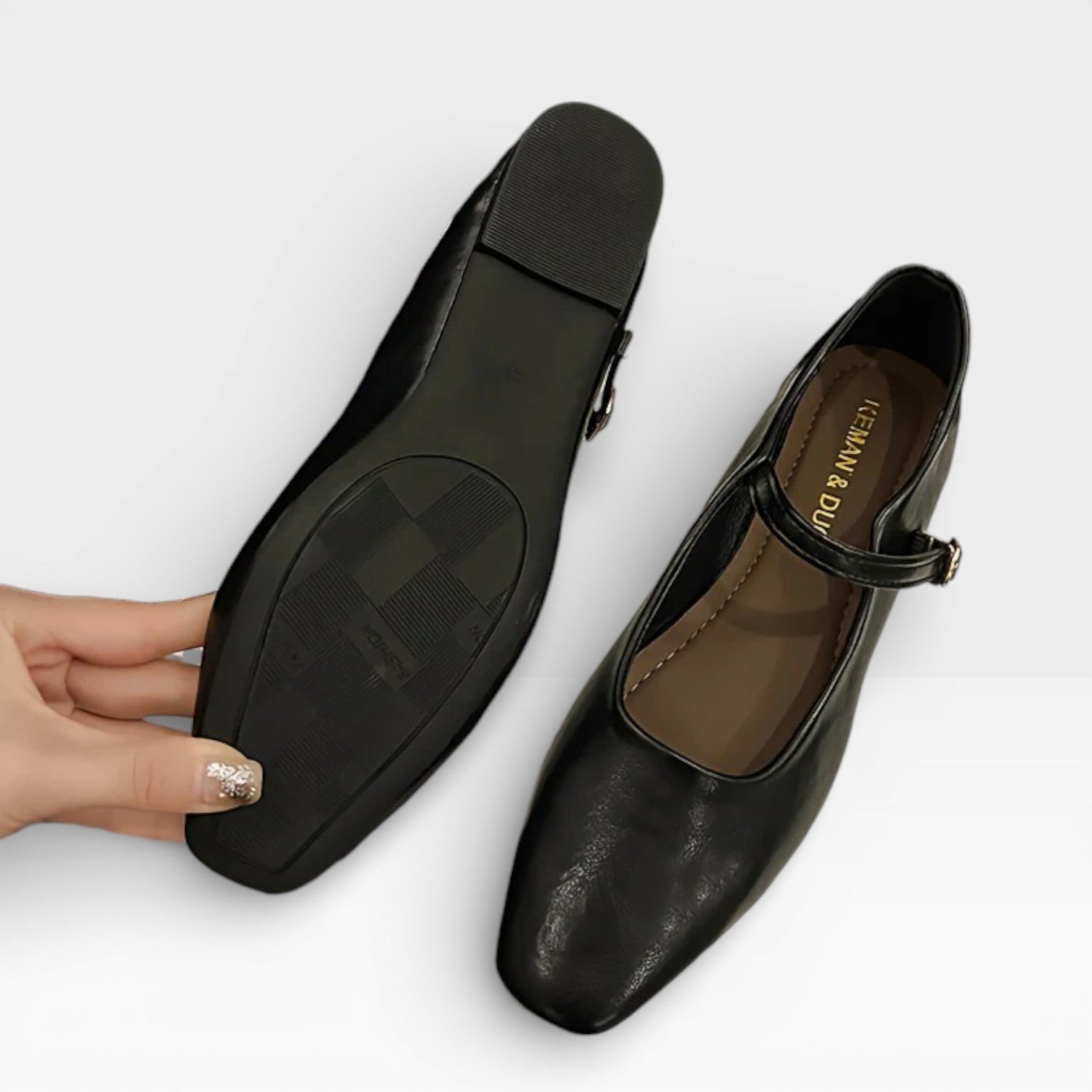 Women’s Classic Mary Jane Shoes with Buckle Strap