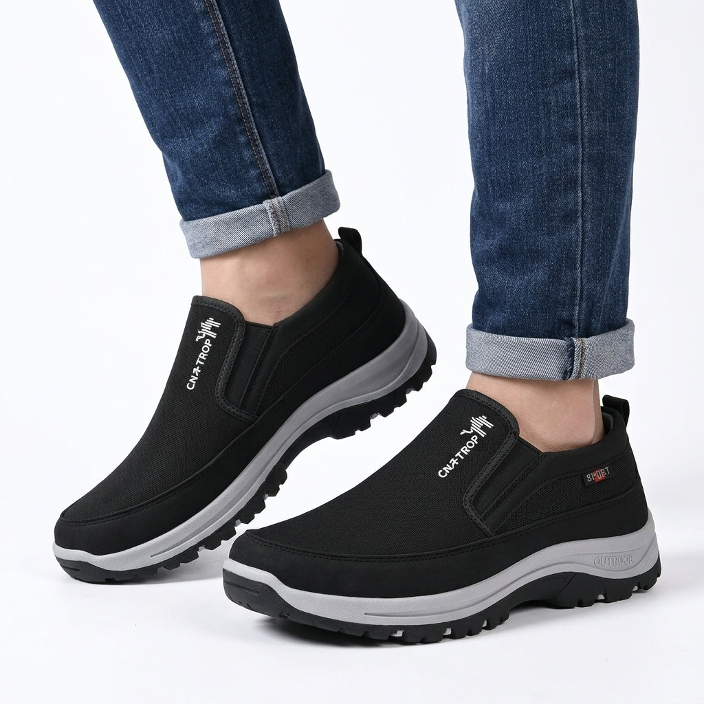 Men's Easygoing Cushioned Slip-On Trainers