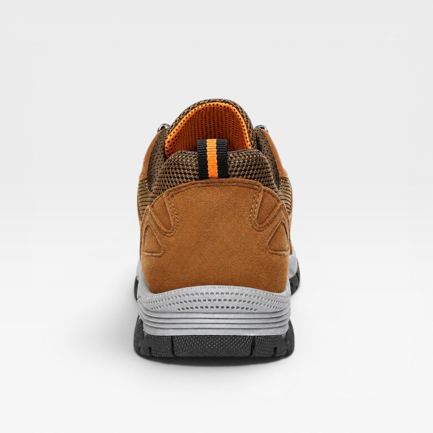 Men's Outdoor Walking Shoes – Suede Lace Up Comfortable Hiking Trainers
