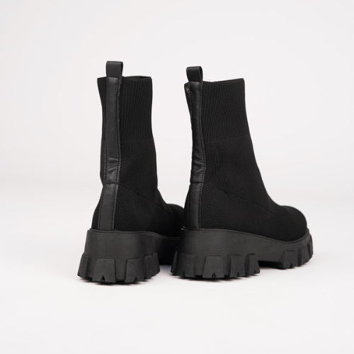 Women's Stretch Knit Sock Ankle Boots 