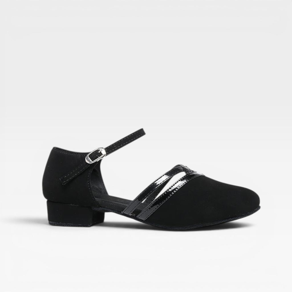 Women’s Strappy Low Heels – Elegant Block Heel Pumps