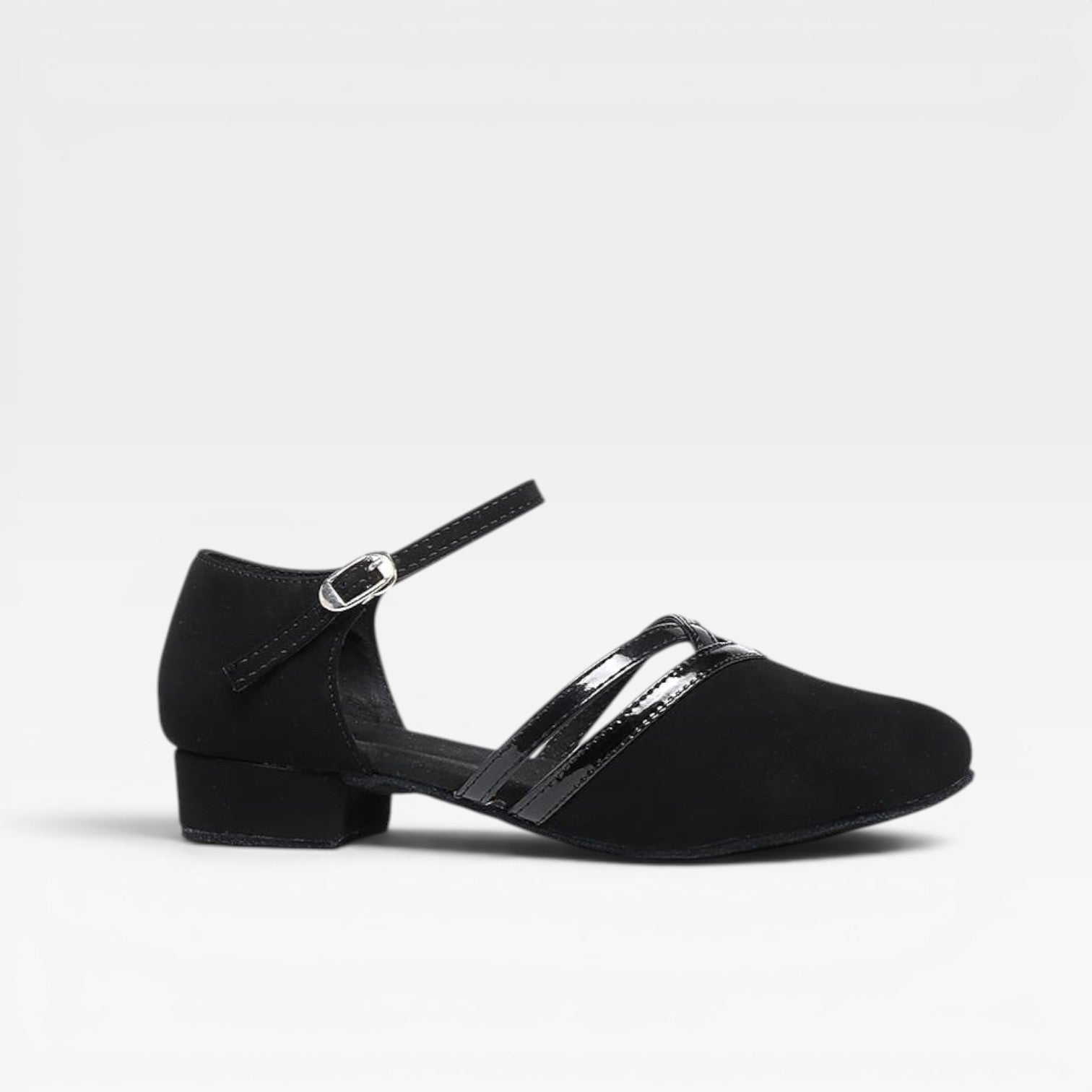 Women’s Strappy Low Heels – Elegant Block Heel Pumps