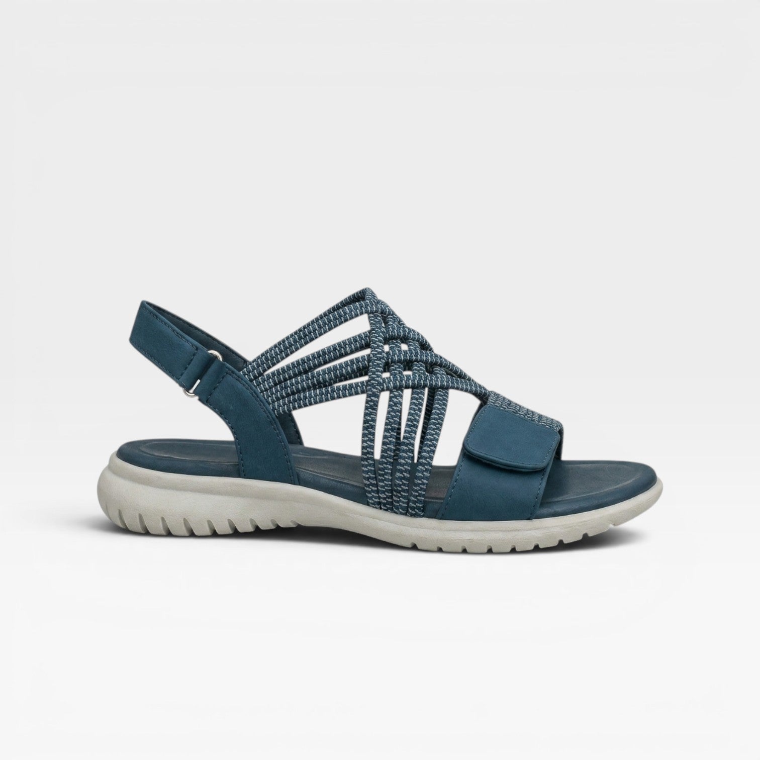 Women's Walking Sandals – Comfortable Open Toe Cushioned Summer Slides