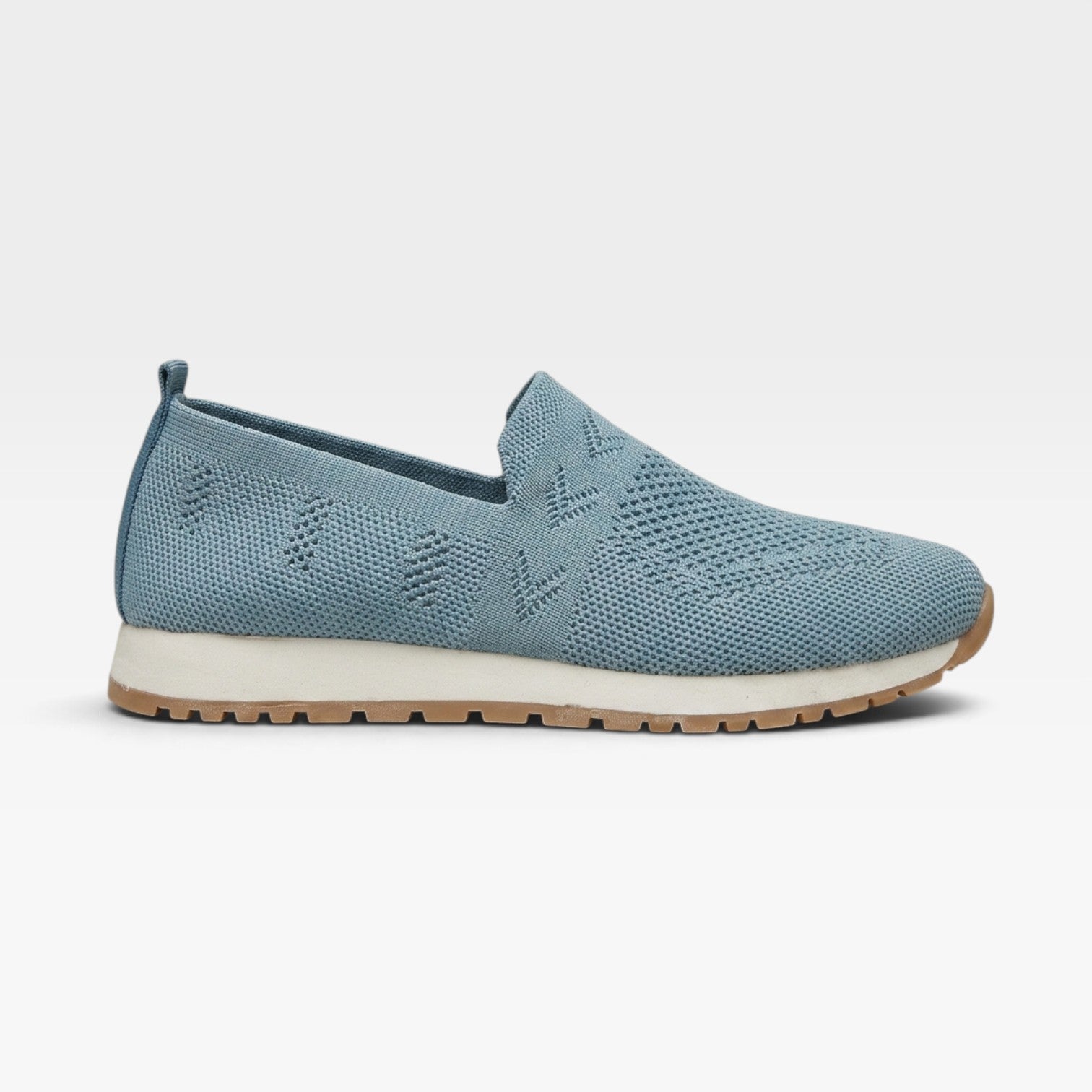 Women's Breathable Knit Trainers – Lightweight Slip On Sneakers