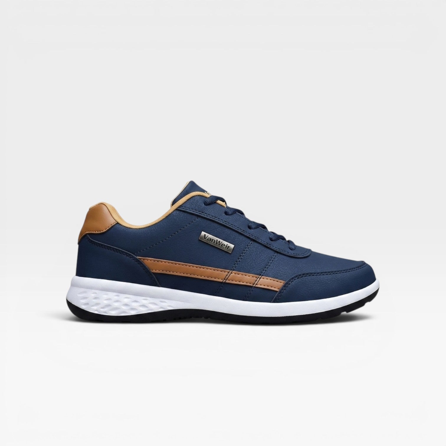 Men's Lightweight Trainers – Comfortable Lace Up Walking Sneakers