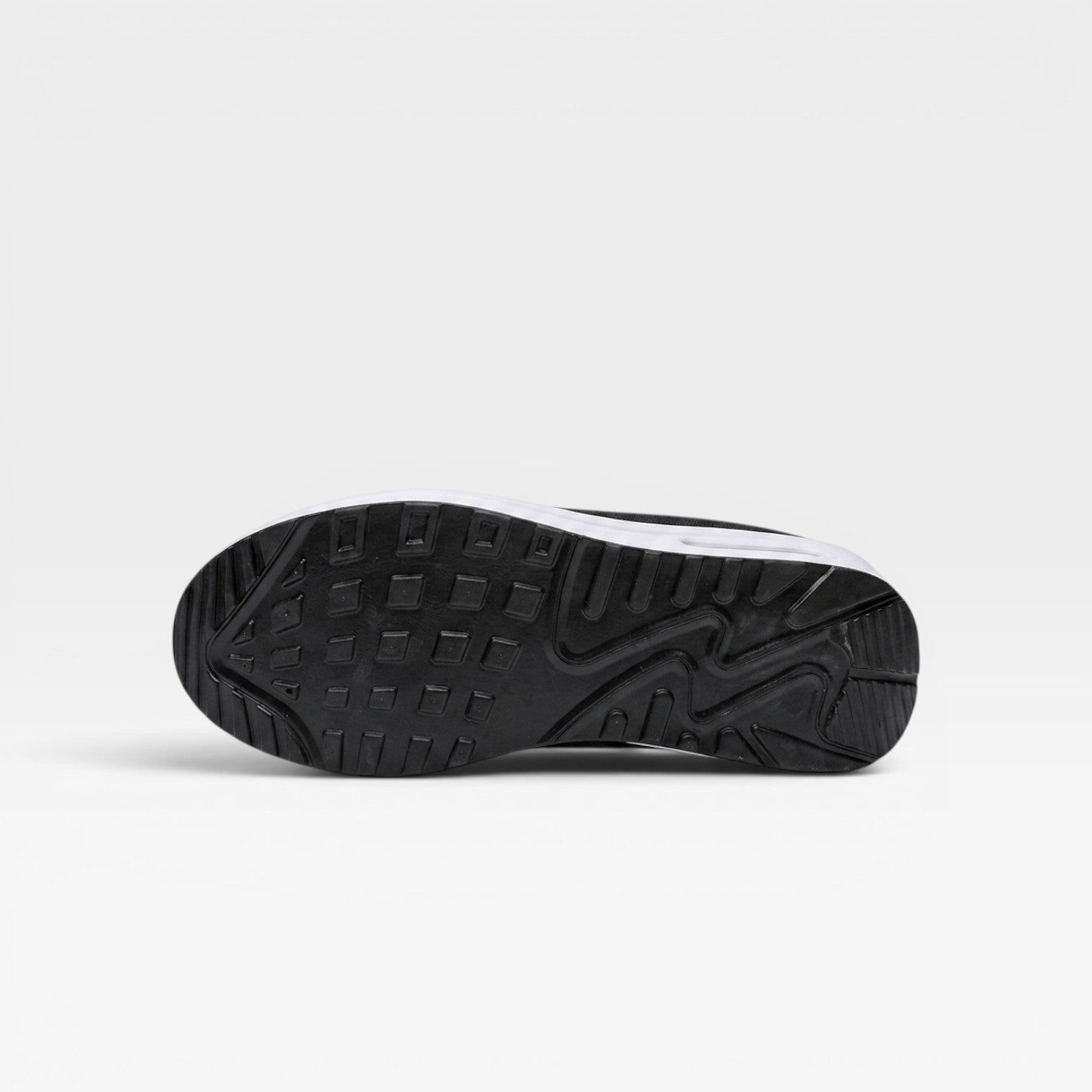 Baskets compensées à enfiler pour femmes – Sneakers respirantes en maille avec coussin d'air pour la marche
