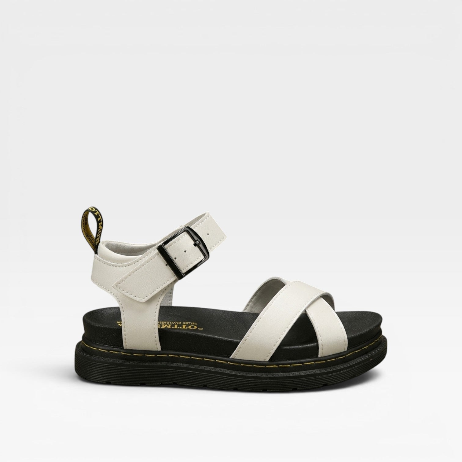 Women's Chunky Platform Sandals – Comfortable Cross Strap Summer Shoes