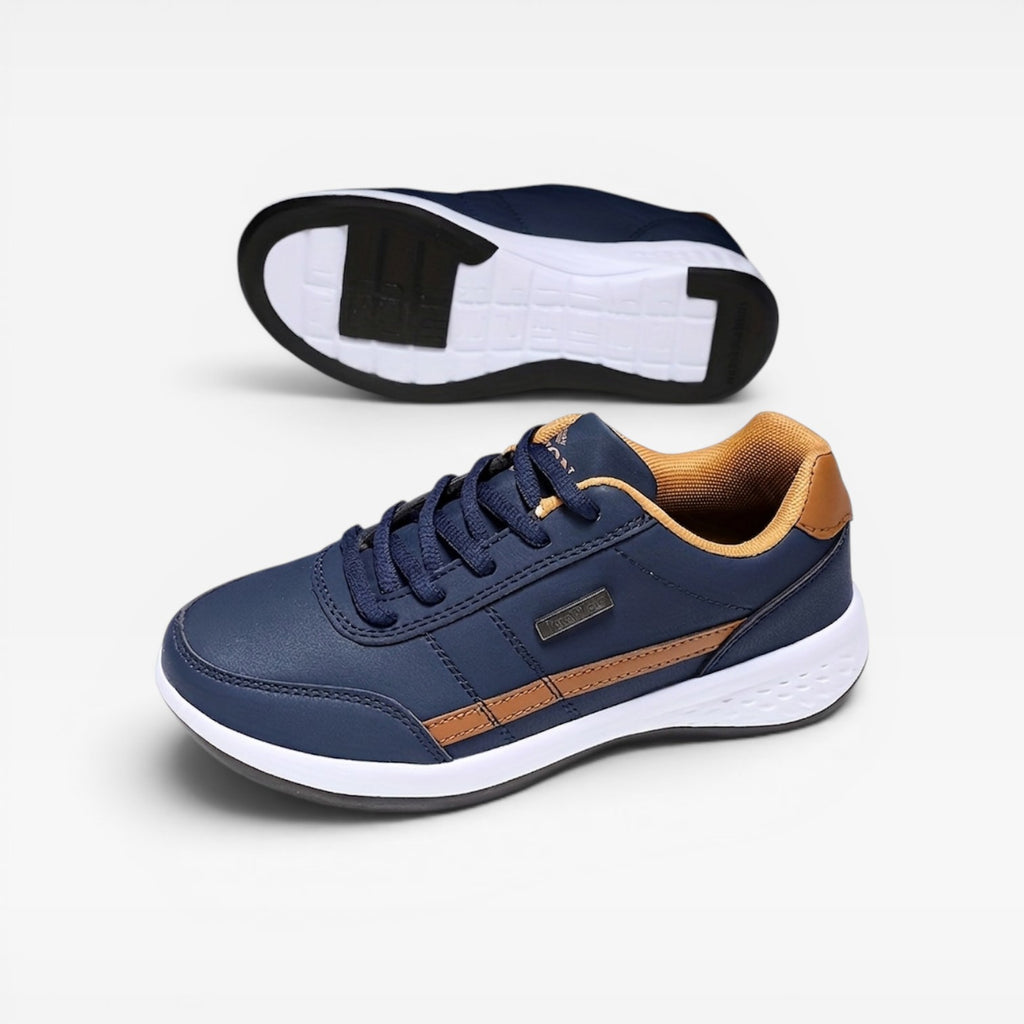 Men's Lightweight Trainers – Comfortable Lace Up Walking Sneakers