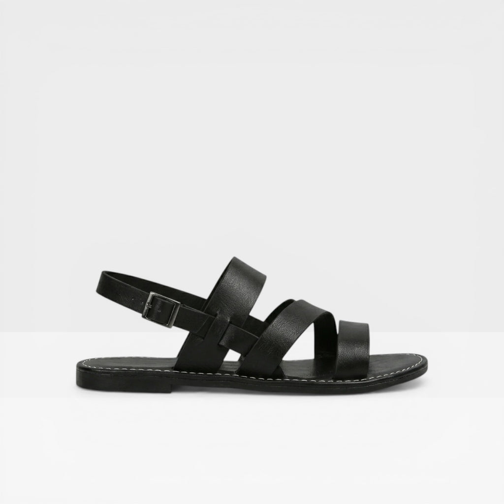Women’s Elegant Dressy Flat Sandals – Open Toe