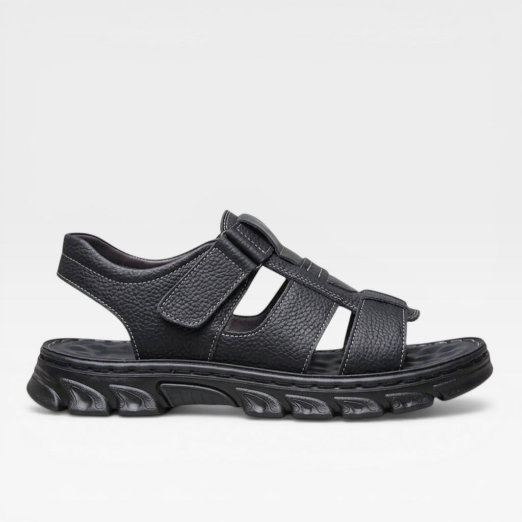 Men’s Soft Sole Leather Sandals for Summer Wear