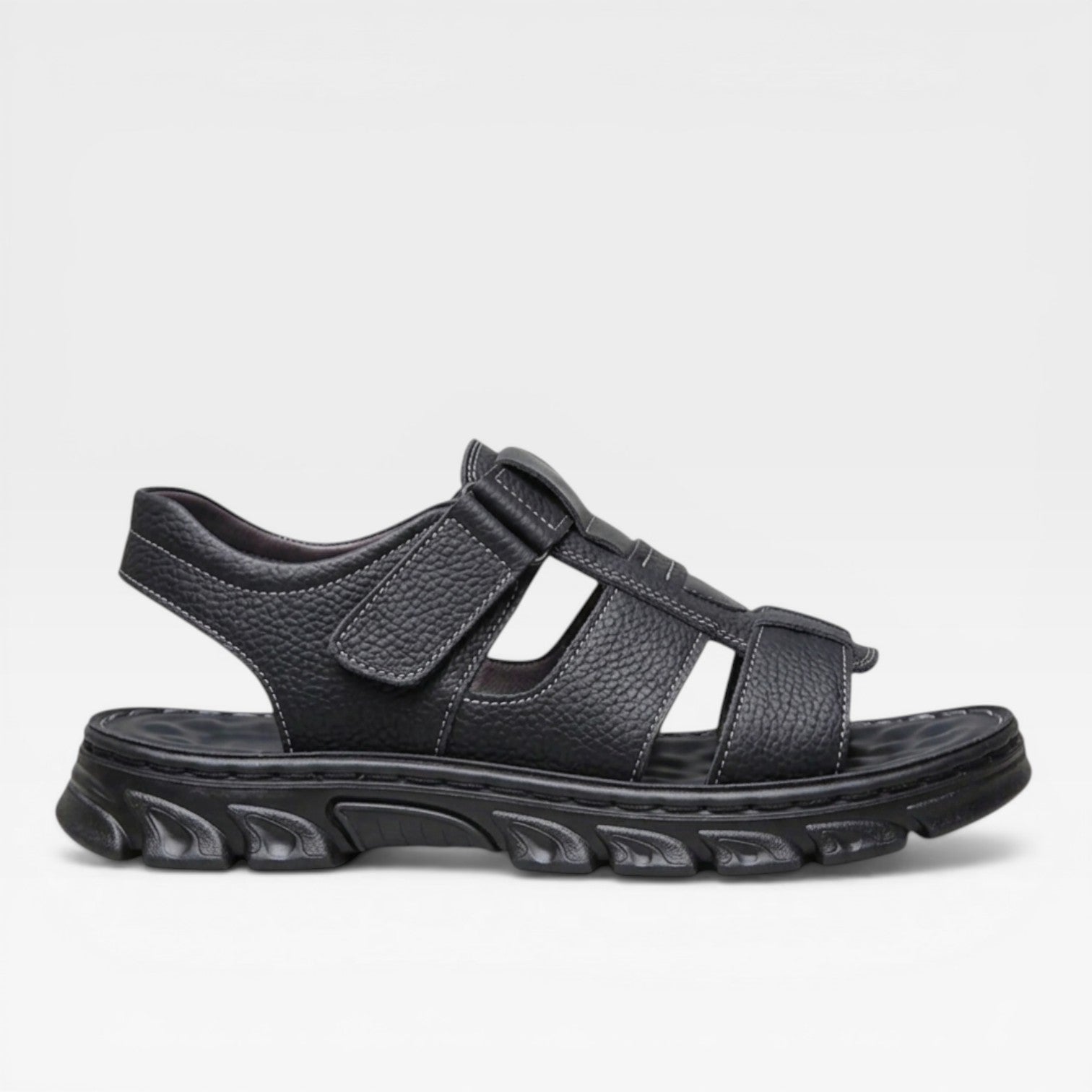 Men’s Soft Sole Leather Sandals for Summer Wear