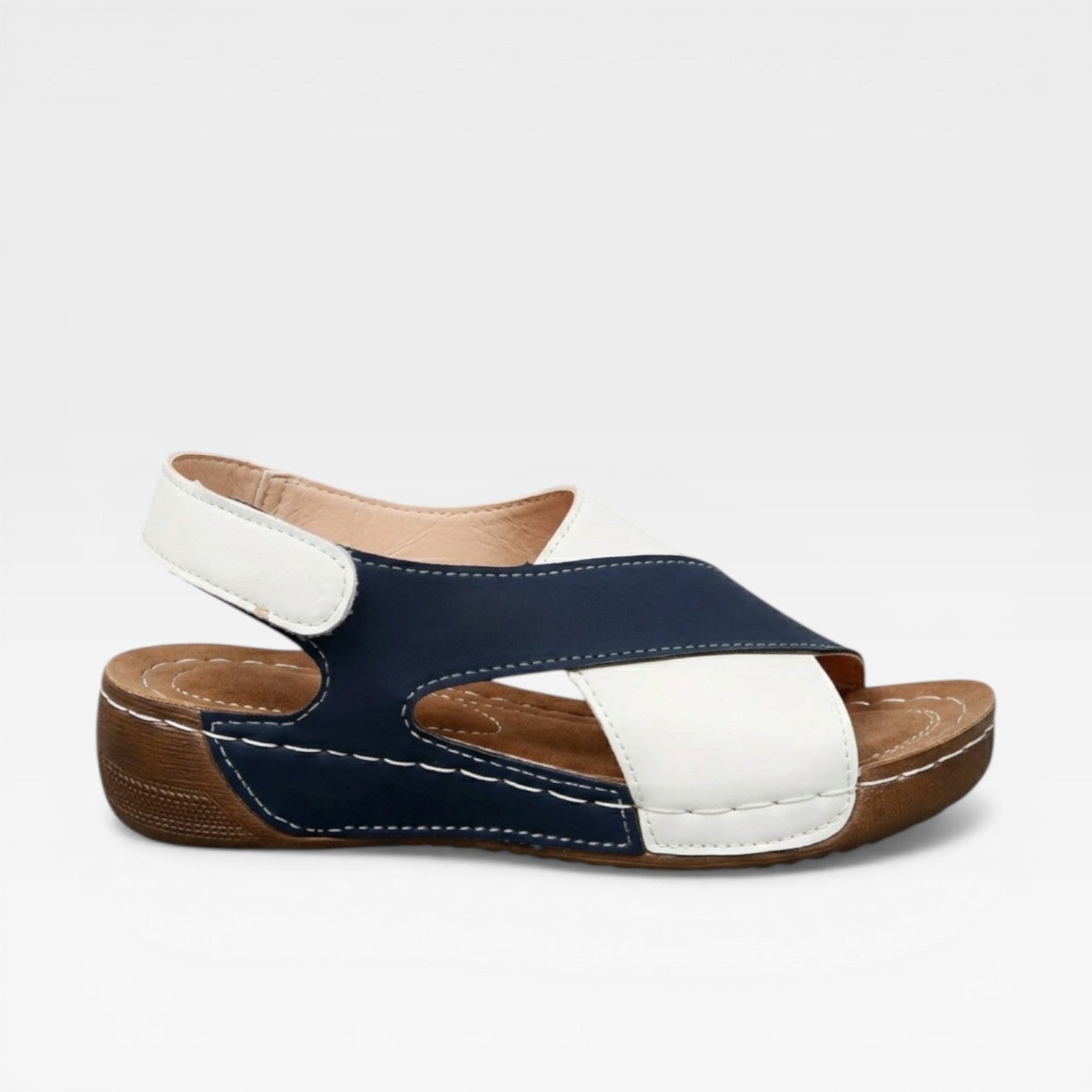 Women’s Open Toe Walking Sandals – Cushioned Comfort