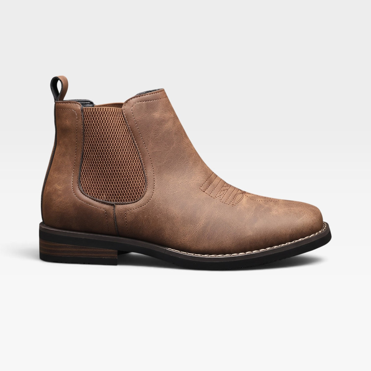 Men's Orthopedic Leather Chelsea Boots