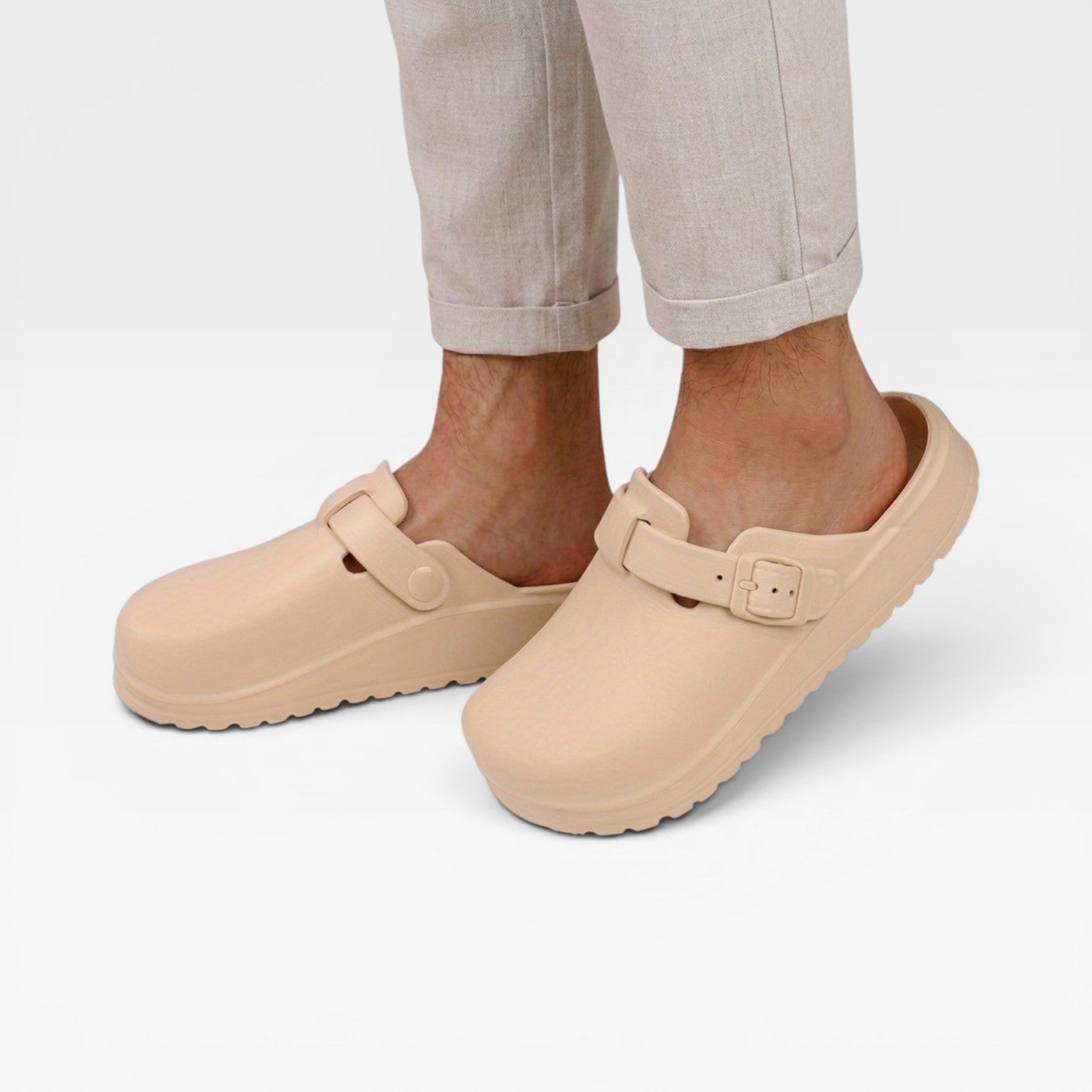 Men's Slip On Summer Clogs – Lightweight EVA Waterproof Casual Comfort